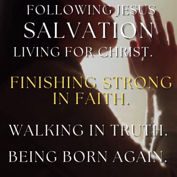 Finishing Strong in Faith