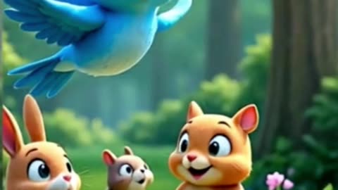 चिंकी की समझदारी #trending #tranding #viralshort #viral #birds #beautiful #lion #rabbit