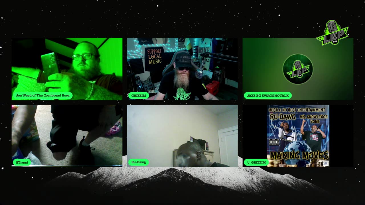LEPtv with Grizzim & Jazz BG - Episode 79