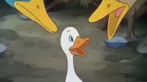 Cartoon duck