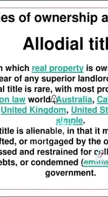 Illusion of private ownership