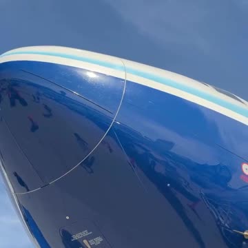 Boeing put on a large-scale demonstration of its flagship airliner - the Boeing 777X