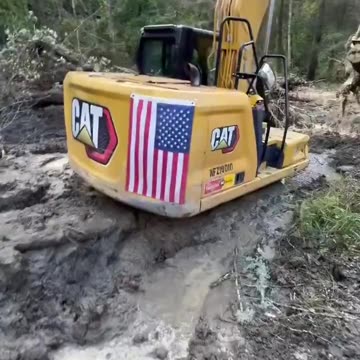 Worked over 400 DAYS FOR FREE, rebuilding homes, roads, bridges for victims of Hurricane Helene.