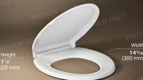 KOHLER Quiet-Close Toilet Seat 🚽 | Soft Close Comfort & Modern Design for Every Bathroom!