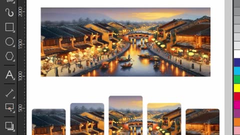 How to create impressive wall photo frames from photos in CorelDraw quickly