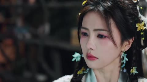 Fan Yue & Bai shuo moonlight mystique bai shuo in sock about fu ling as her sister episode 29