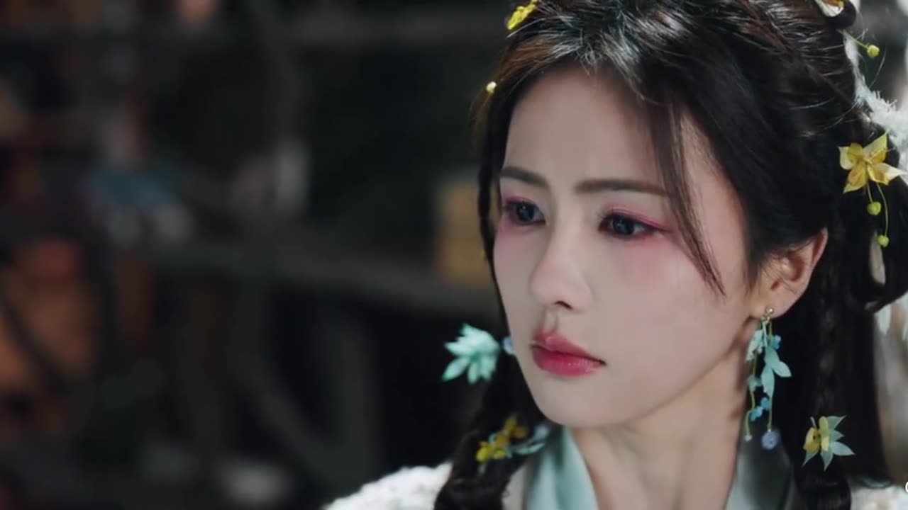 Fan Yue & Bai shuo moonlight mystique bai shuo in sock about fu ling as her sister episode 29