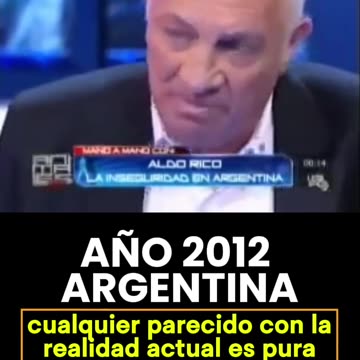 Inseguridad en Buenos Aires Argentina - Militar Aldo Rico