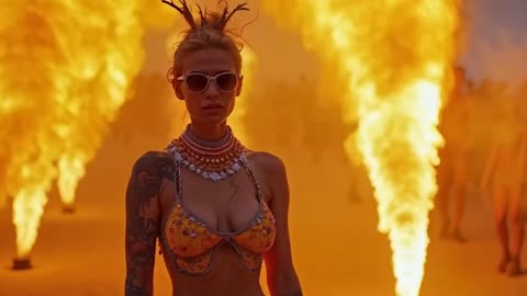 Dubstep Mix _ Burning Dust - Feel _ AI Cinematic