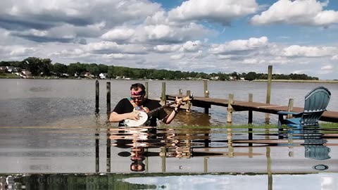 Banjo submergence White Marsh MD Bird River