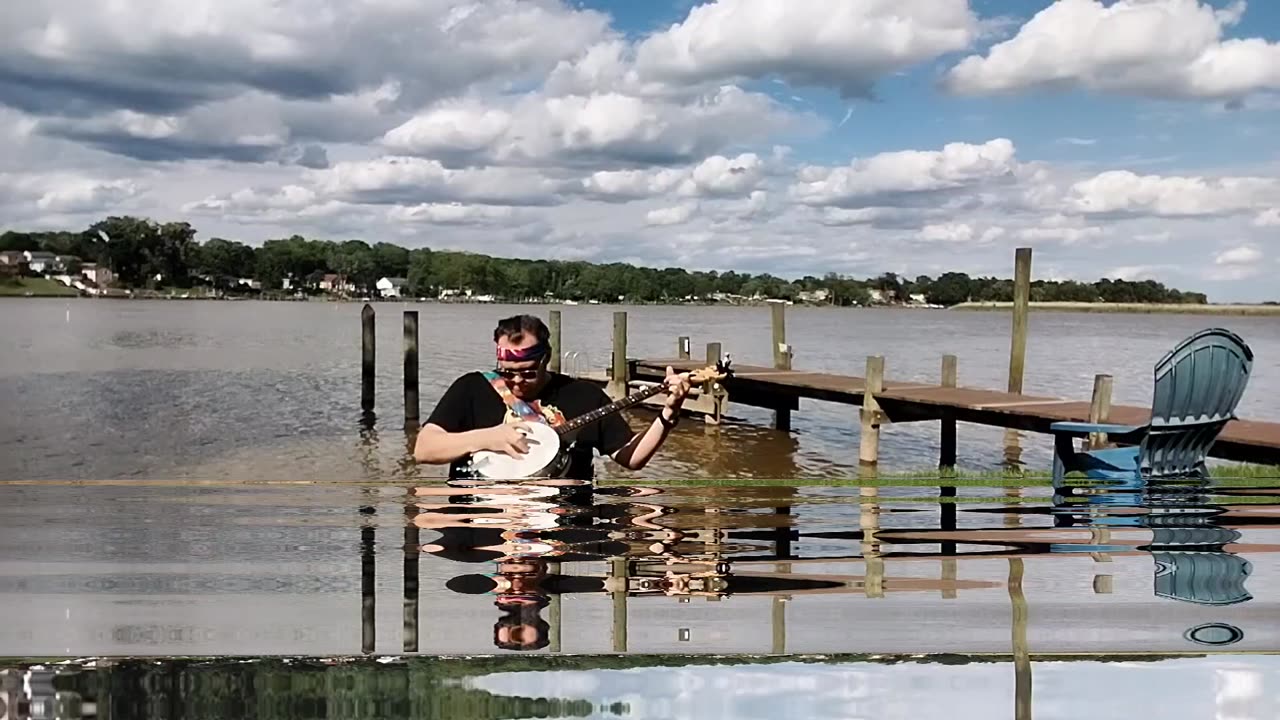 Banjo submergence White Marsh MD Bird River