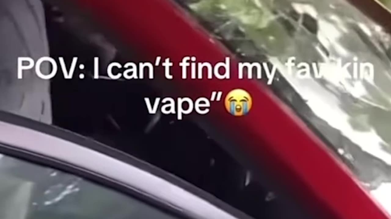 Vape addiction is actually insane...