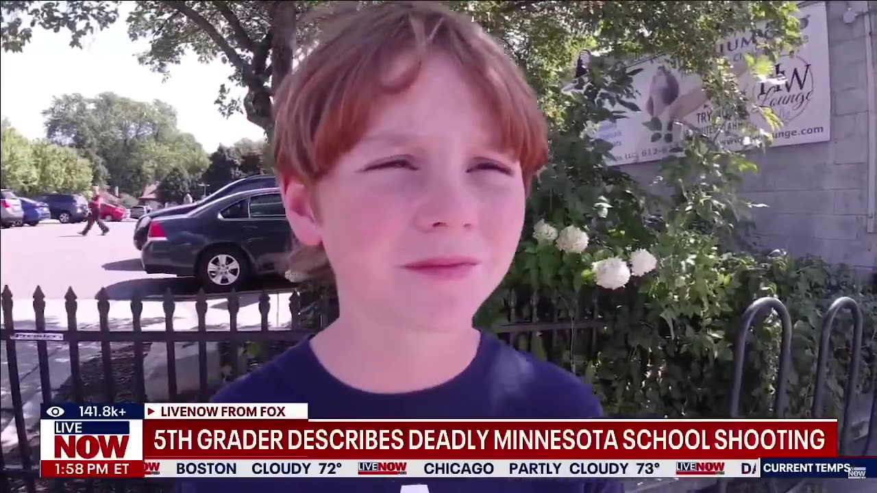 10-year-old says his friend got shot laying on top of him to make sure he was safe