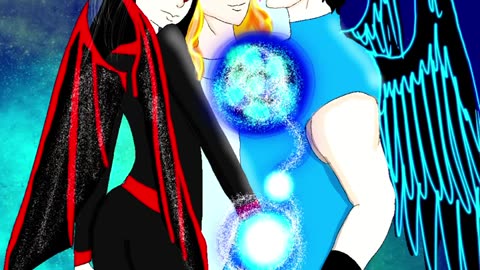 Oc speedpaint nuclear, gabriel and Lucifer’s rule over the omniverse