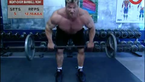 How To Perform The Bent-Over Barbell Row - Günter Schlierkamp Tutorial
