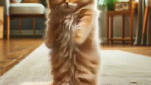 Dancing kitten