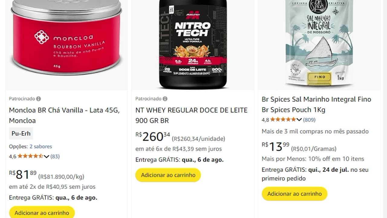 Moncloa BR Chá Vanilla - Lata 45G, Moncloa