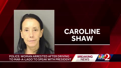 Woman arrested outside Mar-a-lago