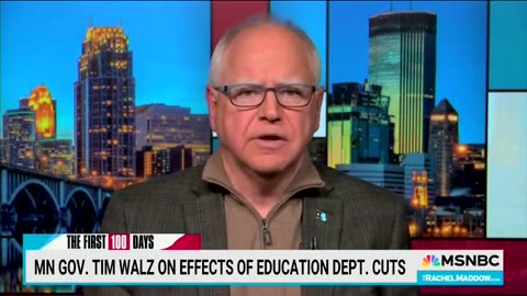 Tim Walz Claims Segregation Will Return If Education Department Is Closed Down