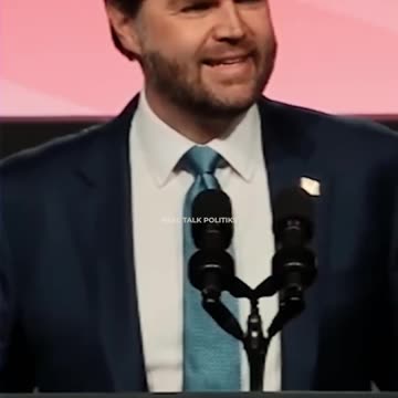 Real Talk Politiks - JD Vance Couldn’t Hold Back