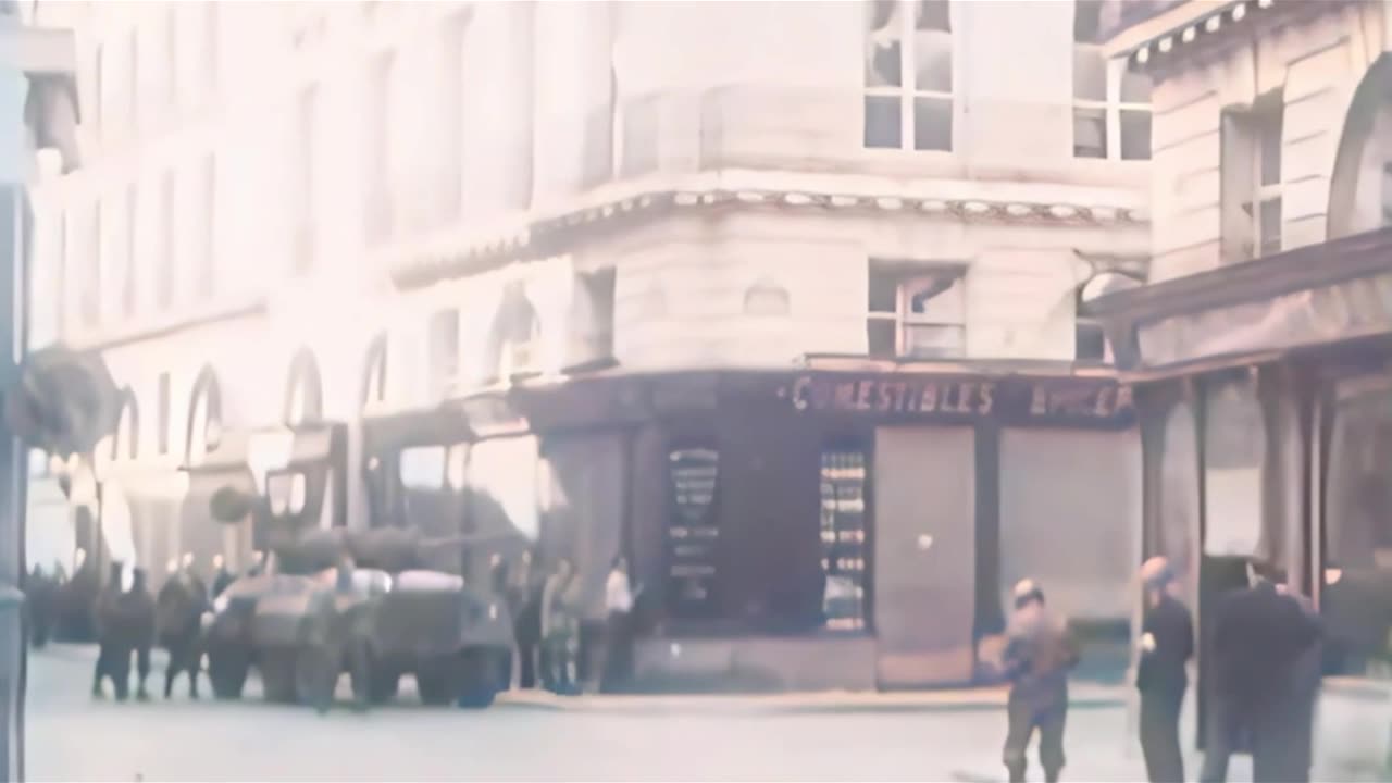 Allied Parade Paris 1944