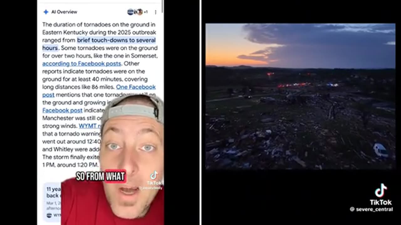 Tornados in Ky, Miss, Jersey and others ..