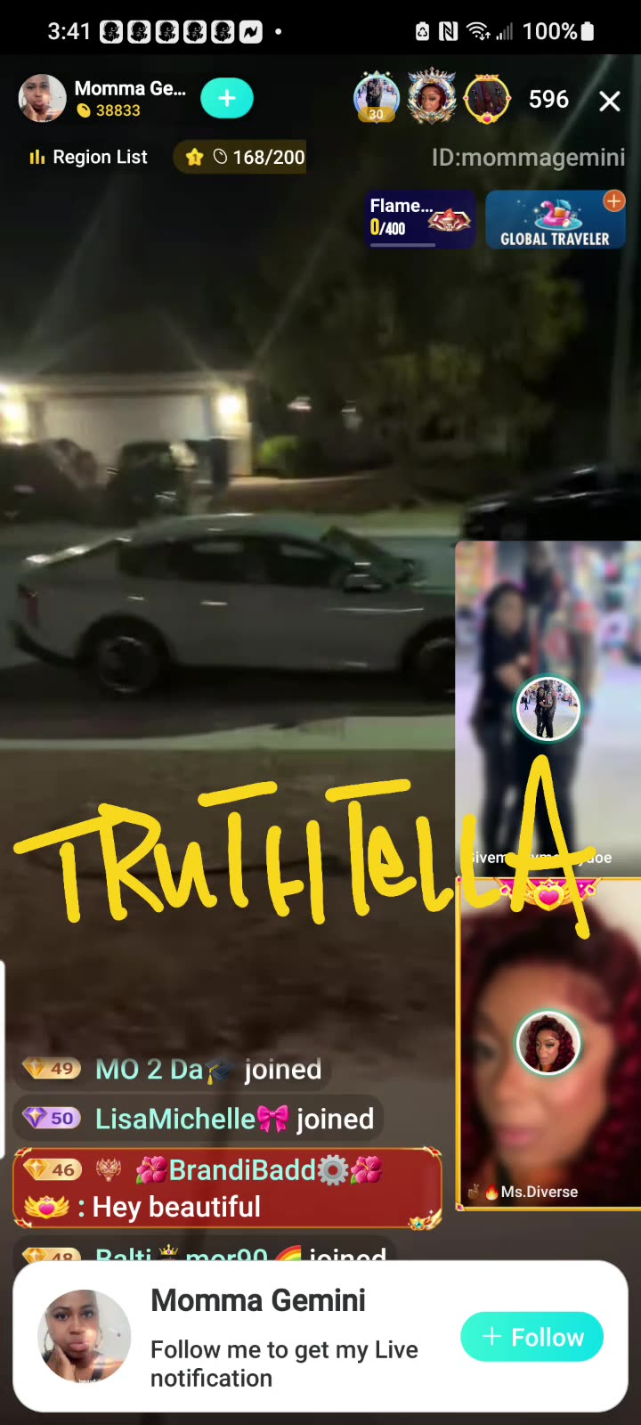 MOMMA ACE 3RD SHIFT GOING IN ON TYNEWS