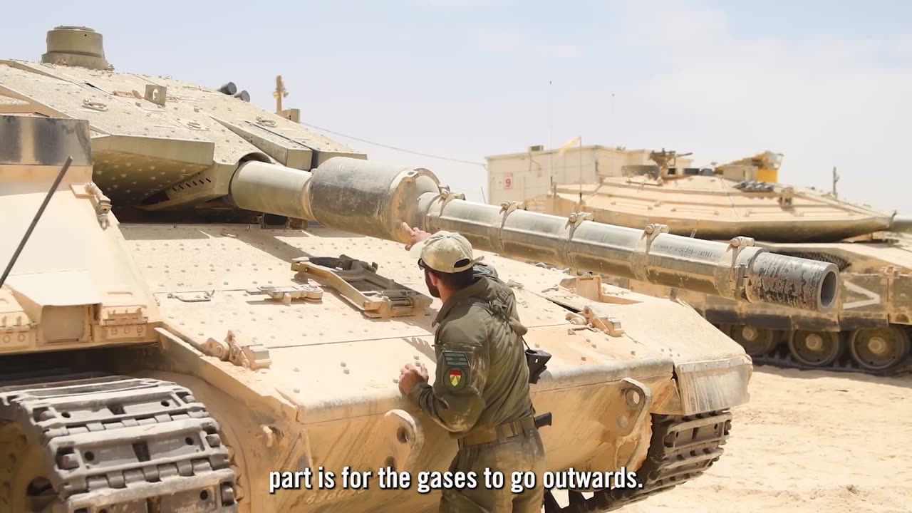 Merkava Mk IV tank of the Israel Defense Forces