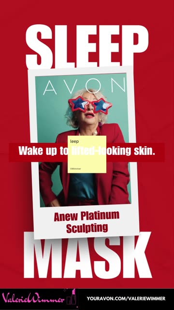 AVON Anew Platinum Sculpting Sleep Mask