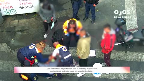 Lesionado - Caída | #C5CorazónDeLaCDMX