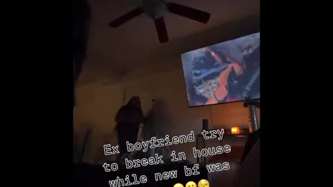 Man shot while trying to break into ex's house