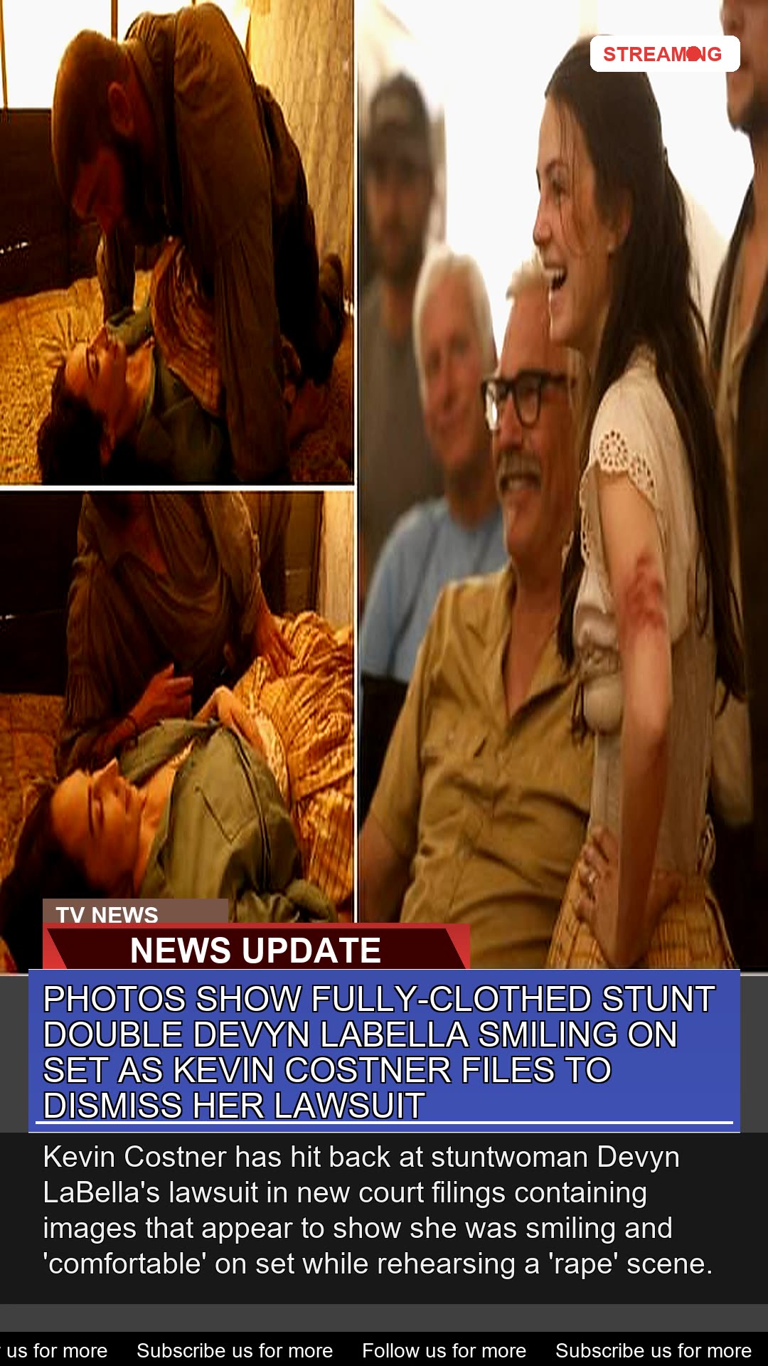Photos Show Fullyclothed Stunt Double Devyn Label