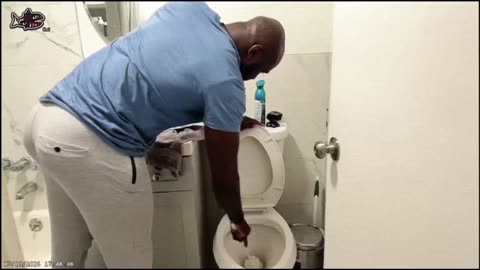 Toilet hygiene with Burt... not the hand