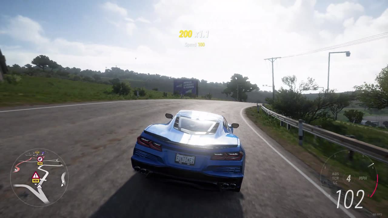 Forza Horizon 5 - Exploring Mexico in a Blue Chevrolet Corvette E-Ray!