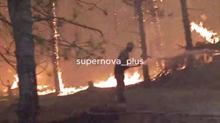 🔥 Left bank, Kherson region, burned down permanent deployment point of Russians!