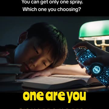 You Only Get One Spray, Which You Choosing? #viral #spray #ai