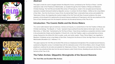 Church of the Elite Trained Forces of YHVH #97
