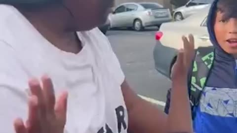 Little black boy has Latino besties to protect him 🥲
