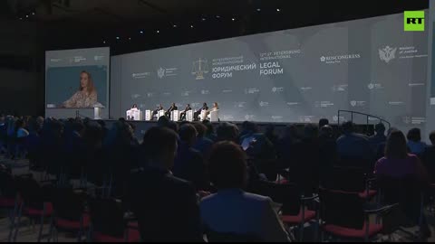 XII St Petersburg International Legal Forum: Plenary session