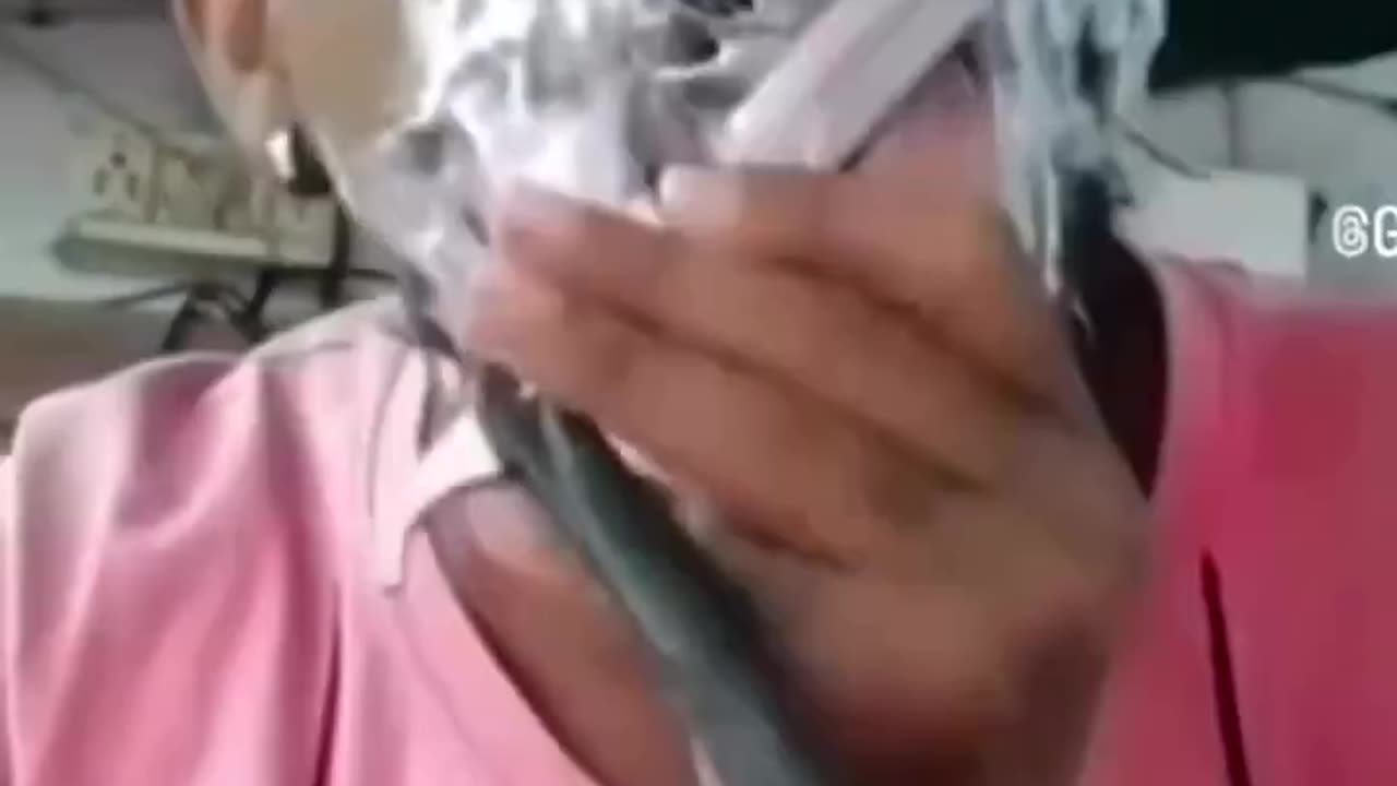 Shaving With Breakfast