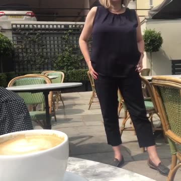 Saturday brunch in the sun