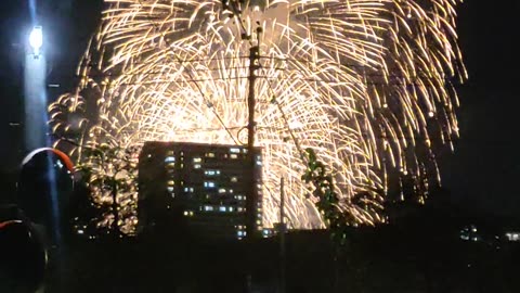 Long Ver. 2025 Fireworks in Fukuoka JAPAN 🧡 MihiroVlog by Hiromin