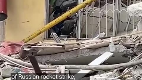 🚑🏚️ Ukraine Russia War | Man Rescued After 5 Hours Under Rubble from Russian Attack | RCF