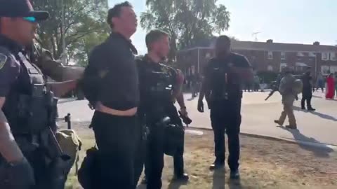 DHS is now perp-walking Antifa and leftist rioters in front of the camera.
