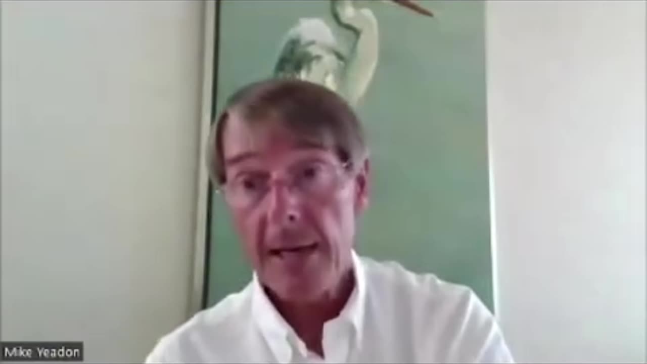 Dr. Mike Yeadon, former vice president at Pfizer-