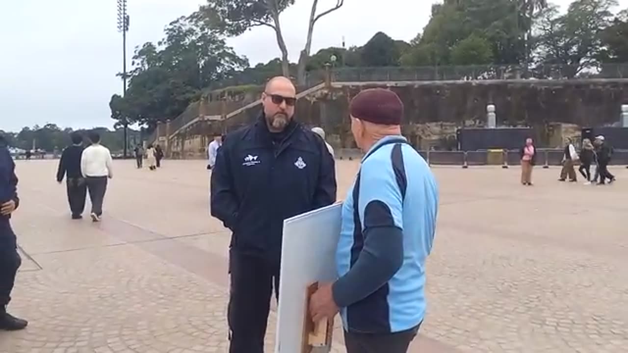 You Have No Freedom To Walk With a Jesus Sign - Police Called Again 29052025