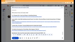 RBN Authentic News (24 October 2025)