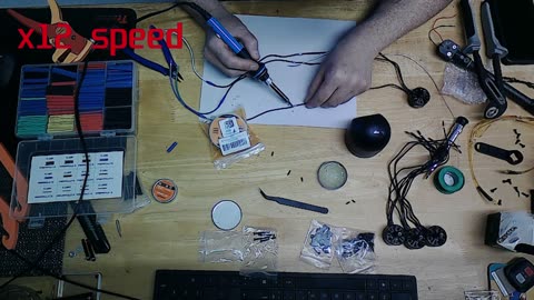 Soldering Motor Wire Extensions