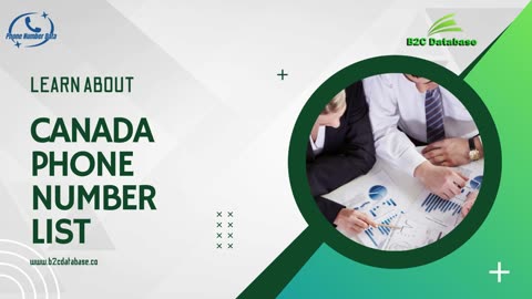 Buy Canada Phone Number Database – Telemarketing & WhatsApp Leads
