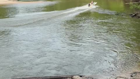 Boat Jump Off of Bogue Chitto Seal